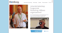 Desktop Screenshot of hornborg.se
